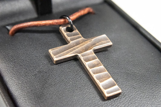 Rugged Cross, Bronze