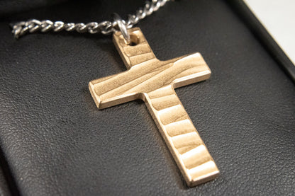 Rugged Cross, Bronze