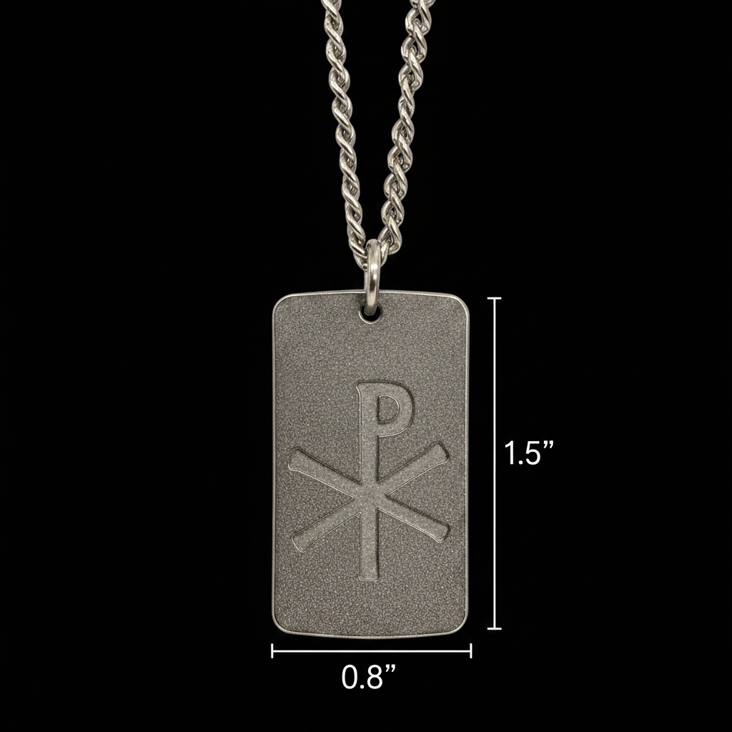 Chi Rho Tag, Titanium