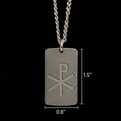 Chi Rho Tag, Titanium