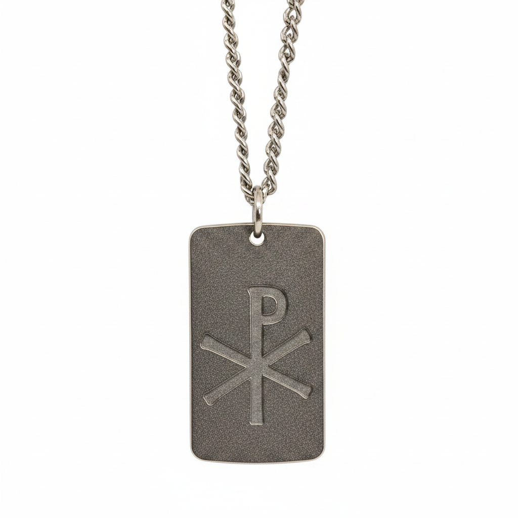 Chi Rho Tag, Titanium