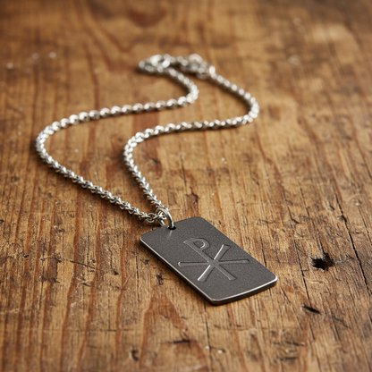 Chi Rho Tag, Titanium