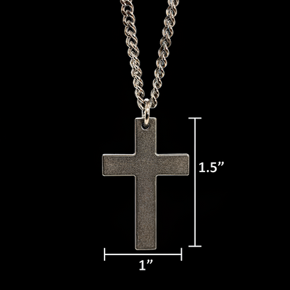 Minimalist Cross, Titanium
